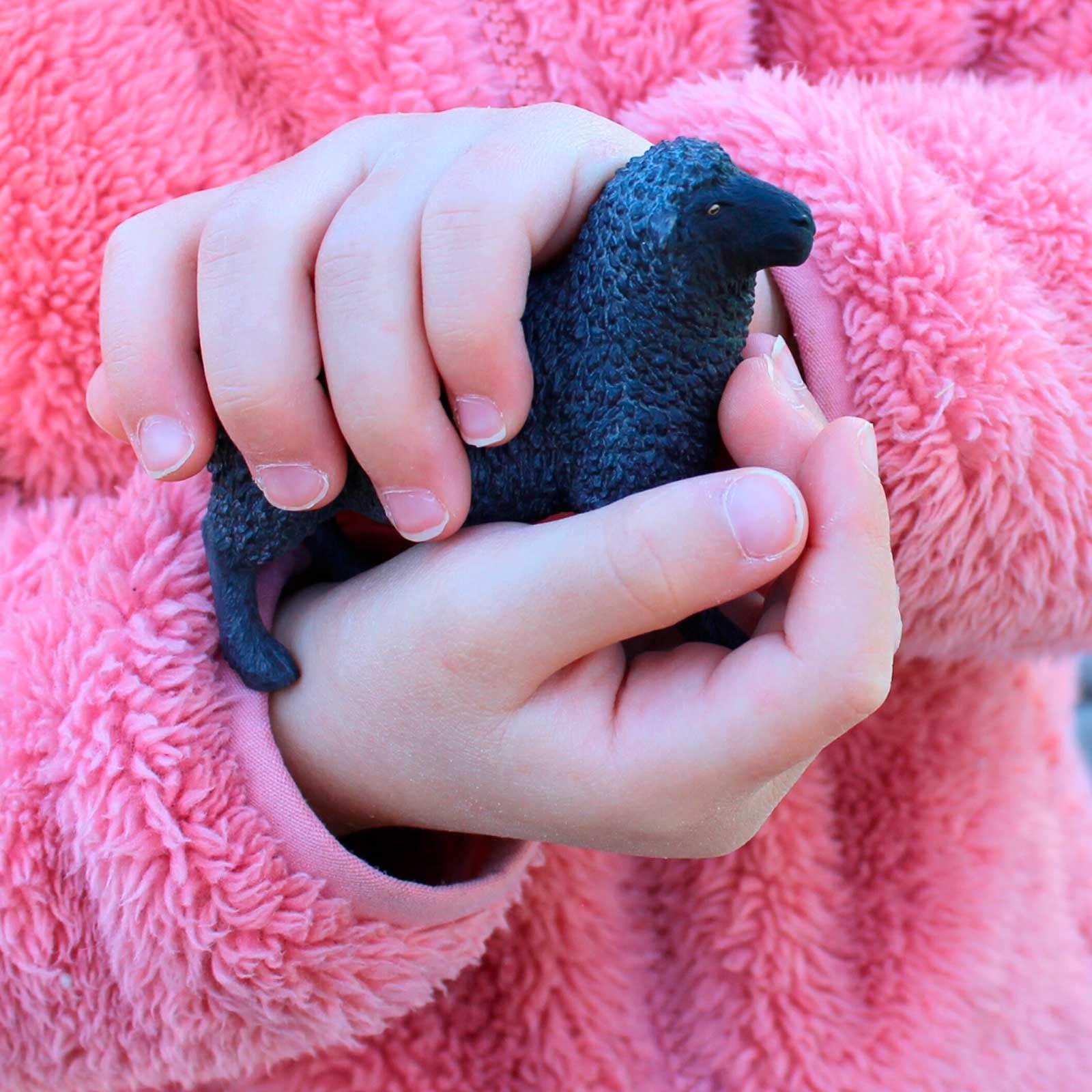 Amazon.com: Safari Ltd. Black Sheep Figurine - Realistic, Hand